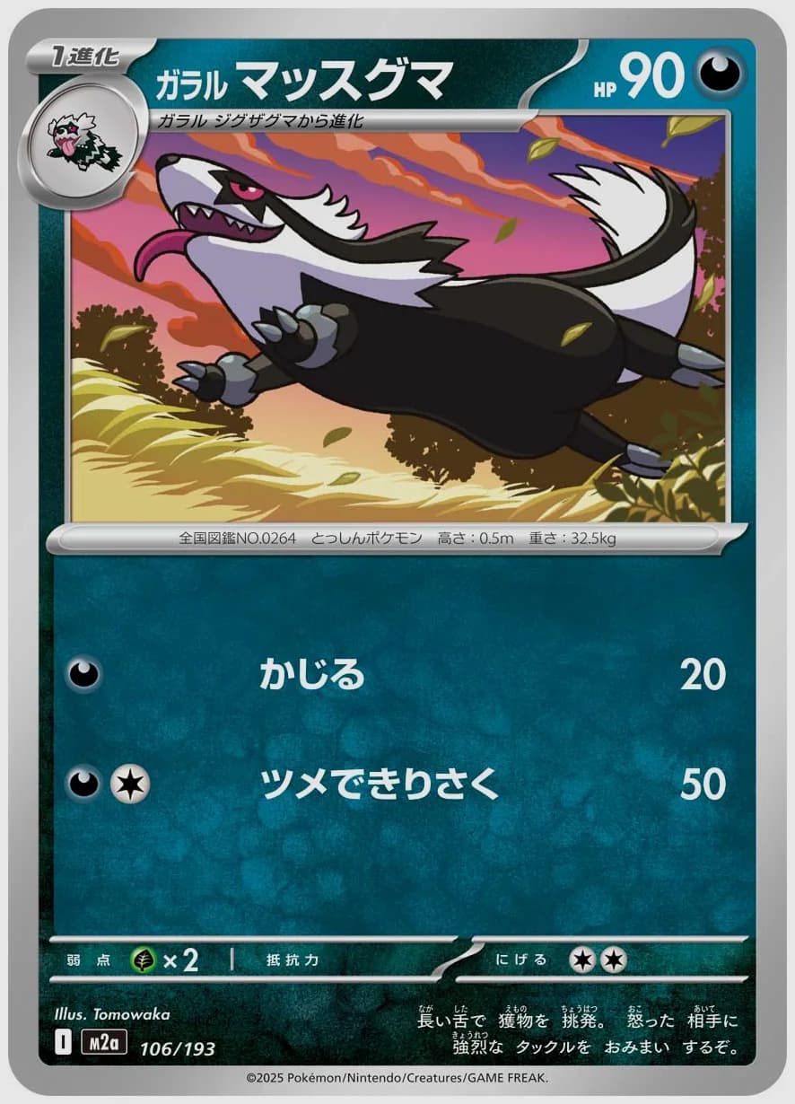 ガラル マッスグマ