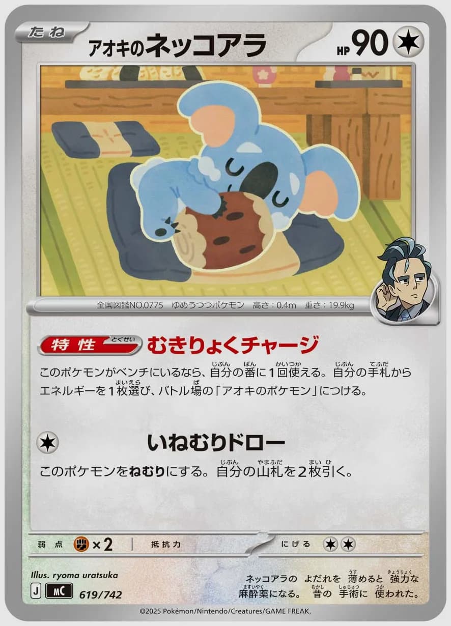 アオキのネッコアラ