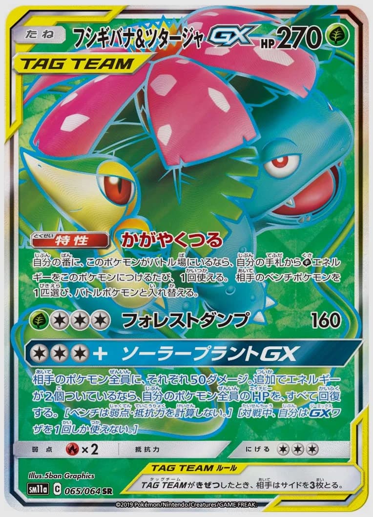 フシギバナ&ツタージャGX