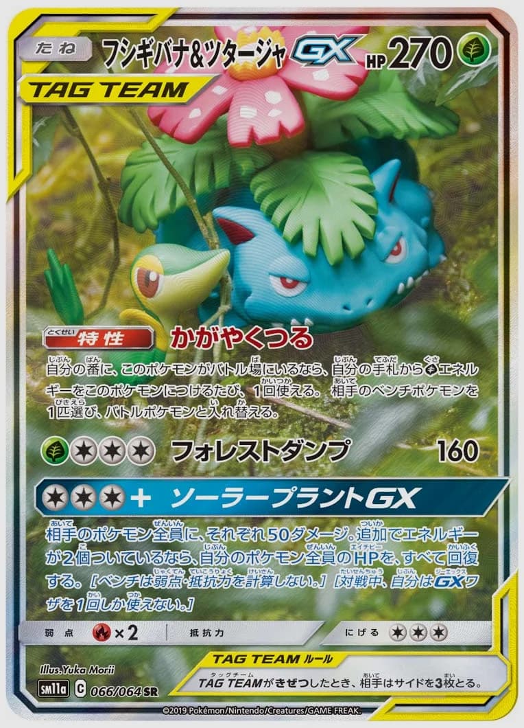 フシギバナ&ツタージャGX