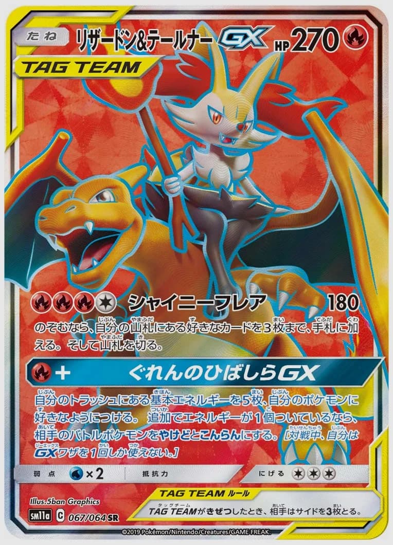 リザードン&テールナーGX