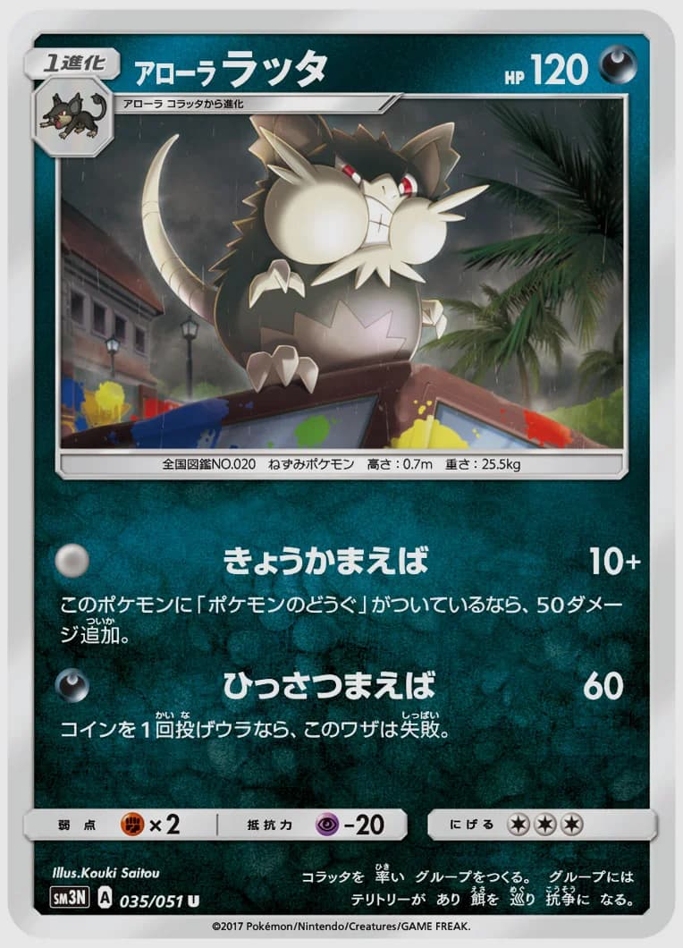 アローラ ラッタ
