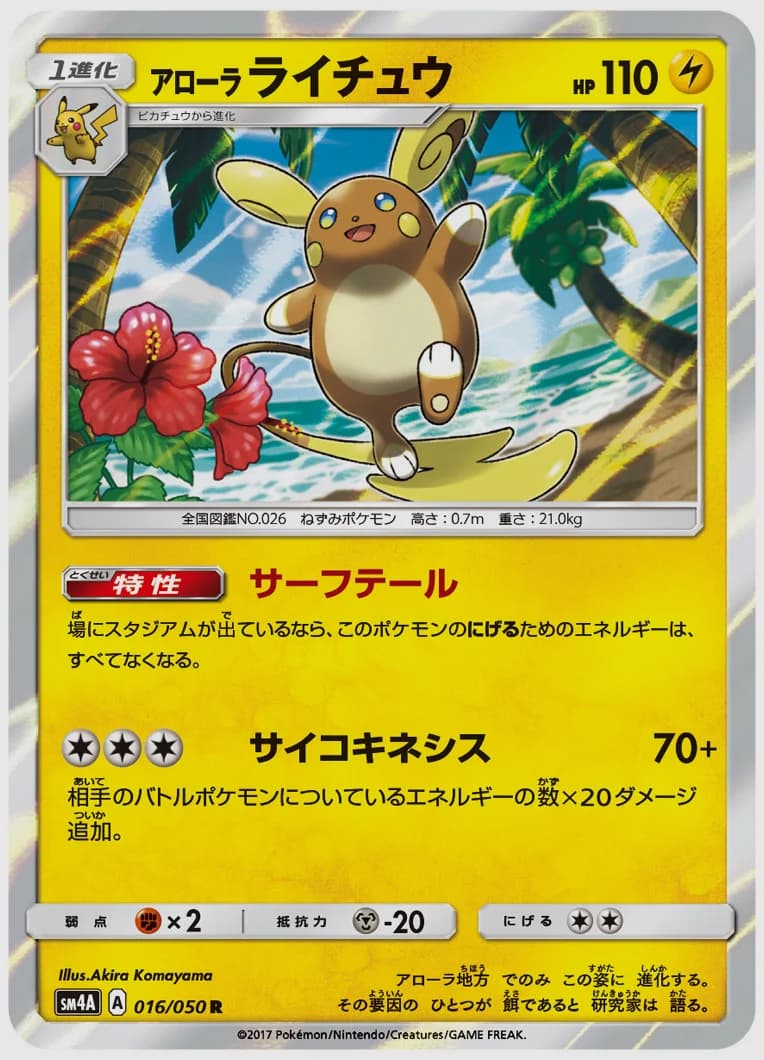 アローラ ライチュウ