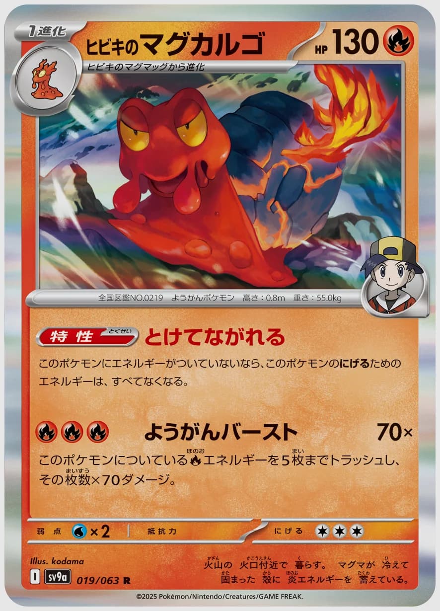 ヒビキのマグカルゴ