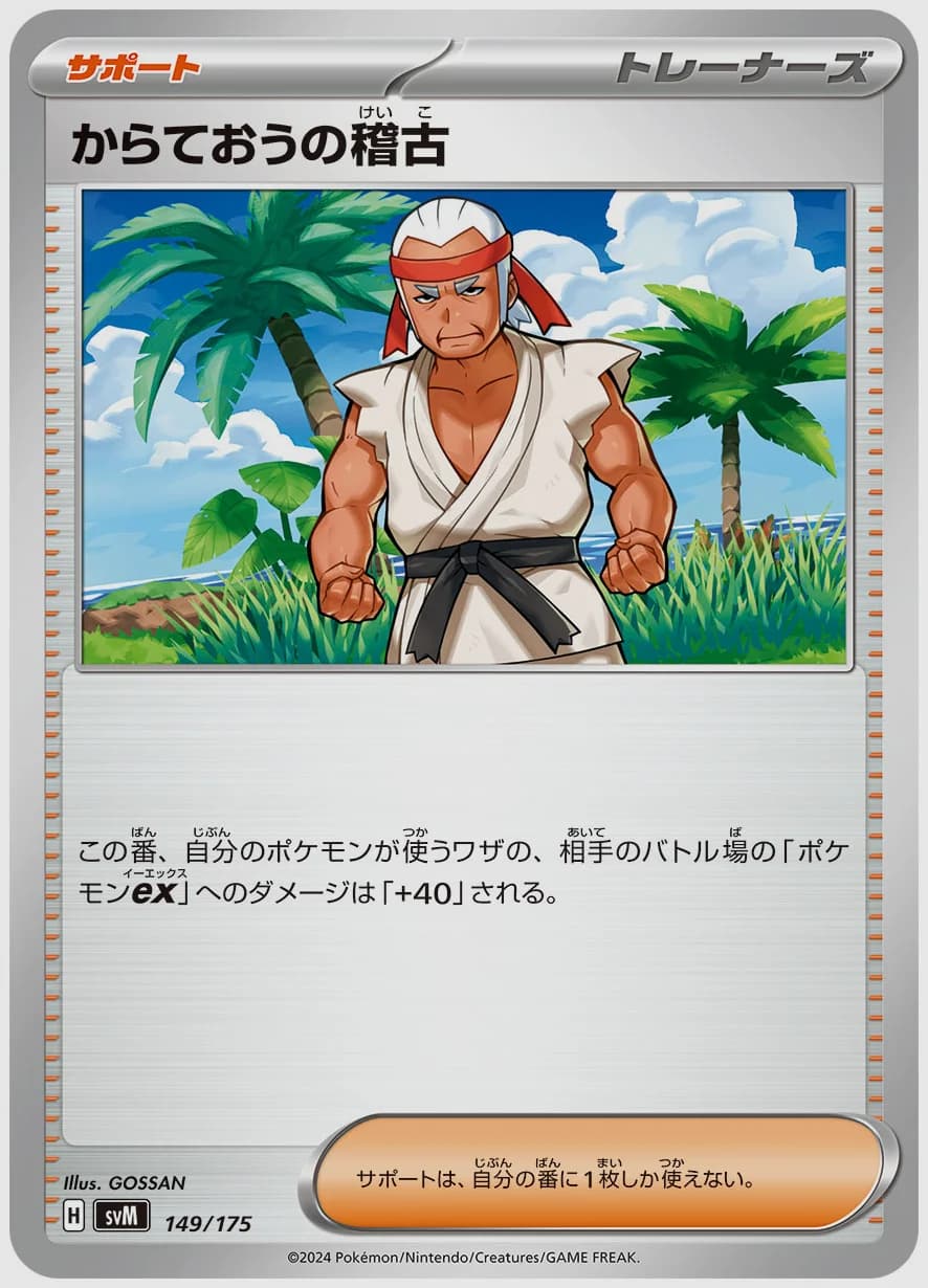 からておうの稽古